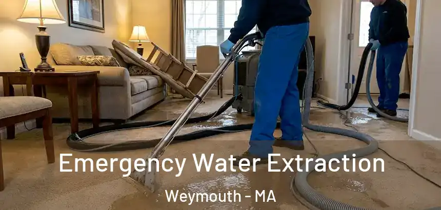 Emergency Water Extraction Weymouth - MA